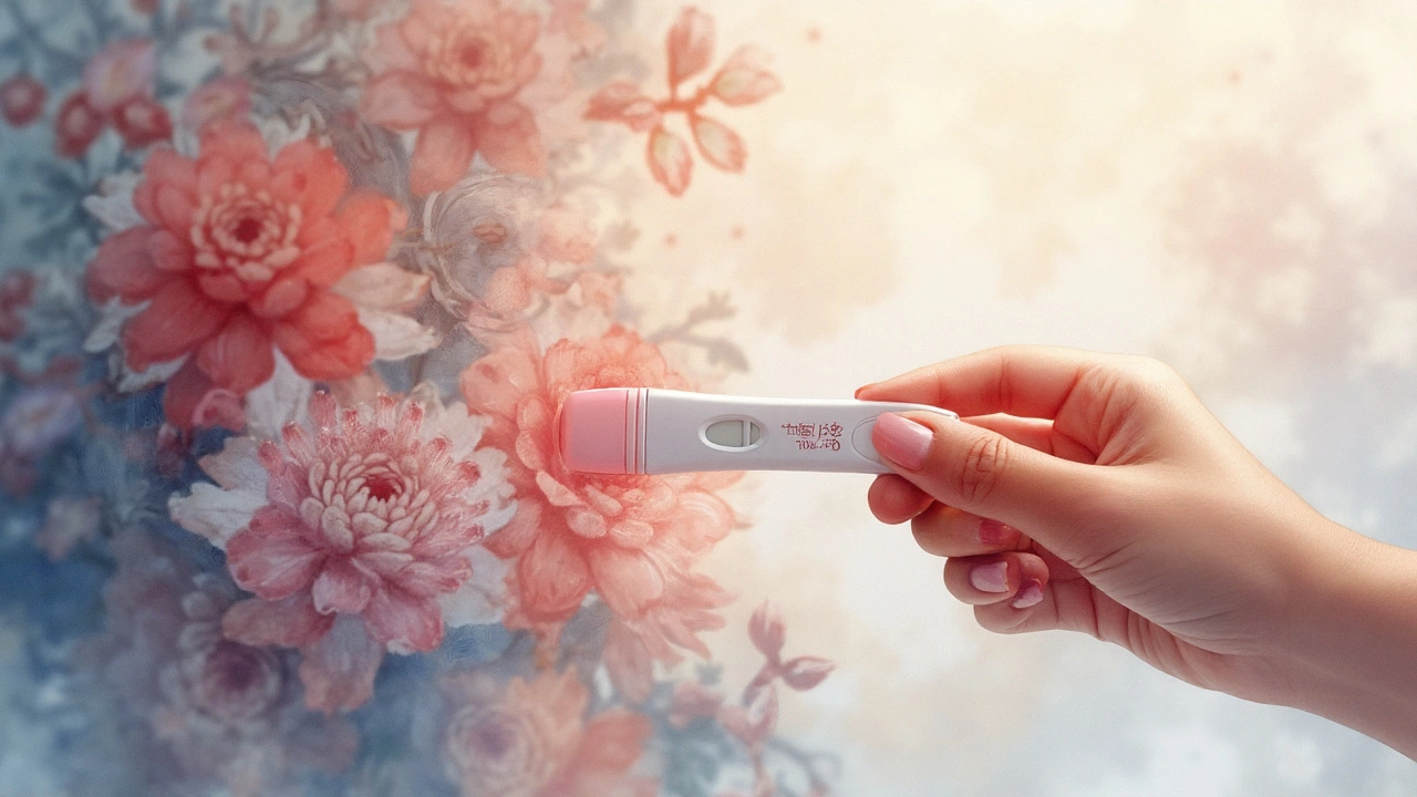 Rozlišení těhotenství od menstruačních změn