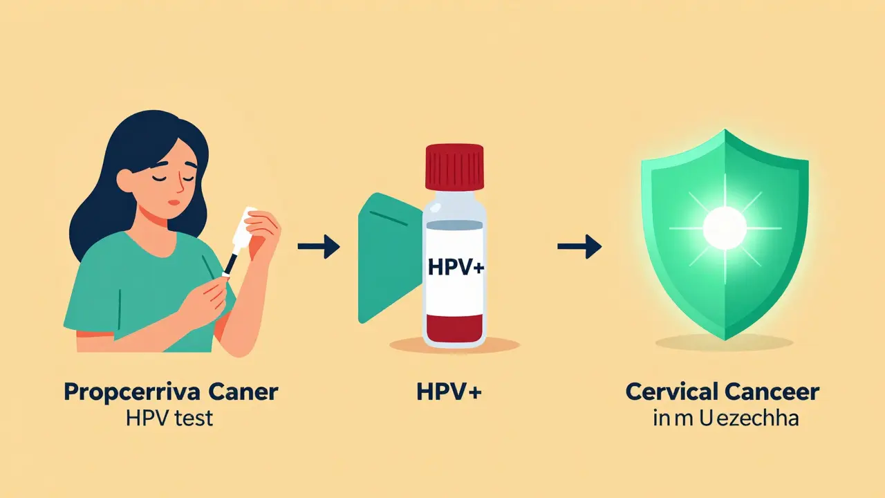 Časová osa prevence rakoviny děložního čípku: test, výsledek, léčba.