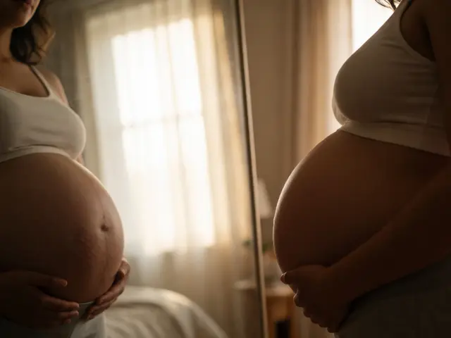 Jak vypadá břicho před porodem: Průvodce tělesnými změnami
